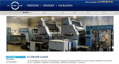 Desktop Screenshot of f1-trade.com